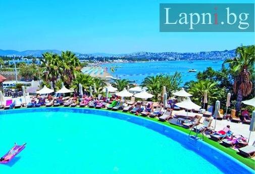 БОДРУМ 2020, хотел HOTEL NO61 (EX. COSTA 3S BEACH HOTEL) : Автобусен транспорт + 7 нощувки на база ALL INCLUSIVE, за 475 лв. на човек!
