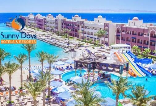 ЕГИПЕТ, ХУРГАДА, Sunny Days Resort SPA & Aqua Park 4*: ЧАРТЪРЕН ПОЛЕТ + 7 нощувки ALL INCLUSIVE за 786 лв на Човек!