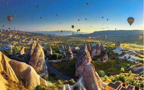 Турция, АНТАЛИЯ и КАПАДОКИЯ със САМОЛЕТ! Самолетен билет + 7 нощувки със закуски в хотели 4* + Богата туристическа програма за 389 лв.