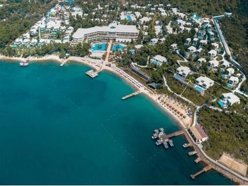 СУПЕР ЛУКС! РАННИ ЗАПИСВАНИЯ за ЛЯТО 2020, Бодрум, хотел VOGUE HOTEL SUPREME BODRUM 5* с АКВАПАРК: Транспорт + 7 нощувки ULTRA ALL INCLUSIVE на цена от 847 лв. на ЧОВЕК!