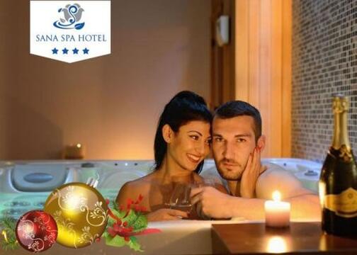 СПА Нова Година в САНА СПА ХОТЕЛ 4*, ХИСАРЯ: нощувка със Закуска + WELLNESS пакет на цена от 121 лв. за Двама + Дете до 12 г. Безплатно!