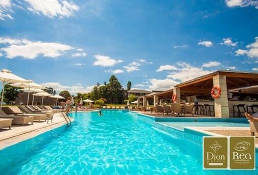 5 Звездно ЛЯТО, DION PALACE RESORT 5*: нощувка със закуска и ВЕЧЕРЯ на цена от 159 лв. за ДВАМА + Дете до 5.99 г Безплатно!