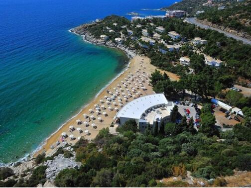 ПЕТЗВЕЗДНО ЛЯТО в КАВАЛА! HOTEL BOMO TOSCA BEACH 4*: нощувка на база ULTRA ALL INCLUSIVE + Чадъри и шезлонги на плажа за 198 лв. За Двама + Дете до 11.99 г.!
