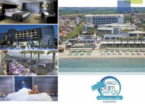 Лято 2020, Кушадасъ, хотел PALM WINGS BEACH RESORT KUSADASI 5*! Транспорт + 7 нощувки на база ALL INCLUSIVE + на цени от 560 лв. на ЧОВЕК!