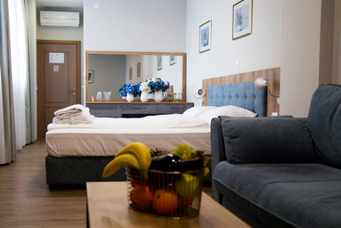 НОВО в САНДАНСКИ, Бутиков хотел AquaSun Hotel and Spa : Нощувкa със закускa за 46 лв. на човек + СПА - ПАКЕТ