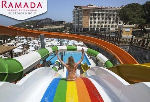 Лято 2021, Кушадасъ в хотел Ramada Kusadasi Golf & SPA Resort Hotel 5* PREMIUM! Чартър + 7 нощувки на база  ALL INCLUSIVE на цени от 958 лв. на ЧОВЕК!