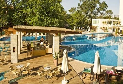 ЛЯТО 2020, СЛЪНЧЕВ БРЯГ, ГРАНД ХОТЕЛ ОАЗИС 4*: 1 Нощувка ALL INCLUSIVE само за 40 лв. на ЧОВЕК + БАСЕЙН + Дете до 11.99 г. БЕЗПЛАТНО