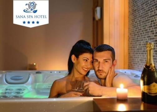 УИКЕНД в ХИСАРЯ, САНА СПА ХОТЕЛ 4*: Нощувка със закуска + WELLNESS пакет на цена от 97 лв. за ДВАМА + ДЕТЕ до 11.99 г. БЕЗПЛАТНО!
