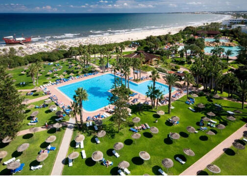 КАПАРО 50 лв! ЛЯТО Тунис 2021 г.! Самолетен билет за полет на Bulgaria Air + 7 нощувки в Sahara Beach Aqua Park 3* на база All inclusive само за 1039 лв. на Човек